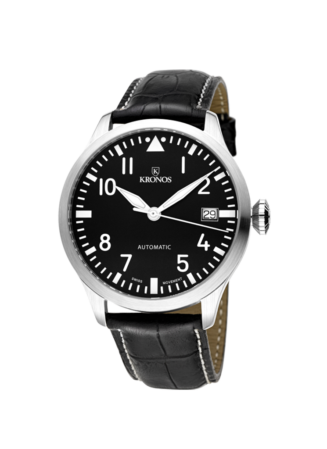 KRONOS PILOT AUTOMATIC BLACK