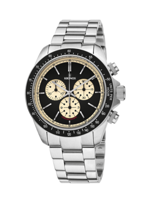 KRONOS VINTAGE SPORT CHRONOGRAPH BLACK