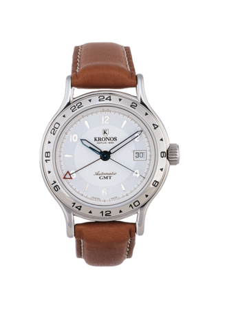 KRONOS FLY AUTOMATIC GMT SILVER