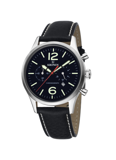 KRONOS PILOT CHRONOGRAPH BLACK