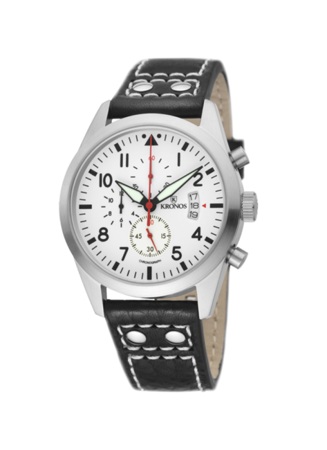 KRONOS PILOT SPORT CHRONOGRAPH WHITE