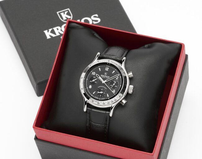 KRONOS FLY AUTOMATIC CHRONOGRAPH BLACK