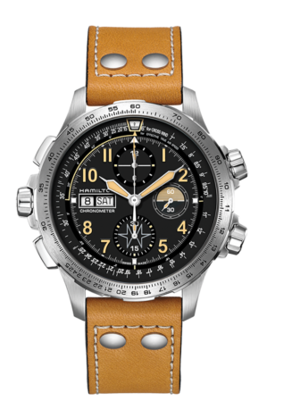 HAMILTON KHAKI AVIATION DAY DATE AUTO CHRONO