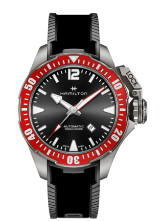 HAMILTON KHAKI NAVY FROGMAN TITANIUM AUTO