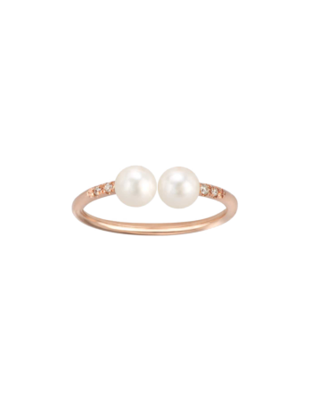 GOLD & ROSES ANILLO B.T.S. SPIN PEARL