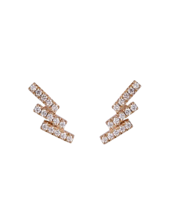 GOLD & ROSES PENDIENTES SKYLINE