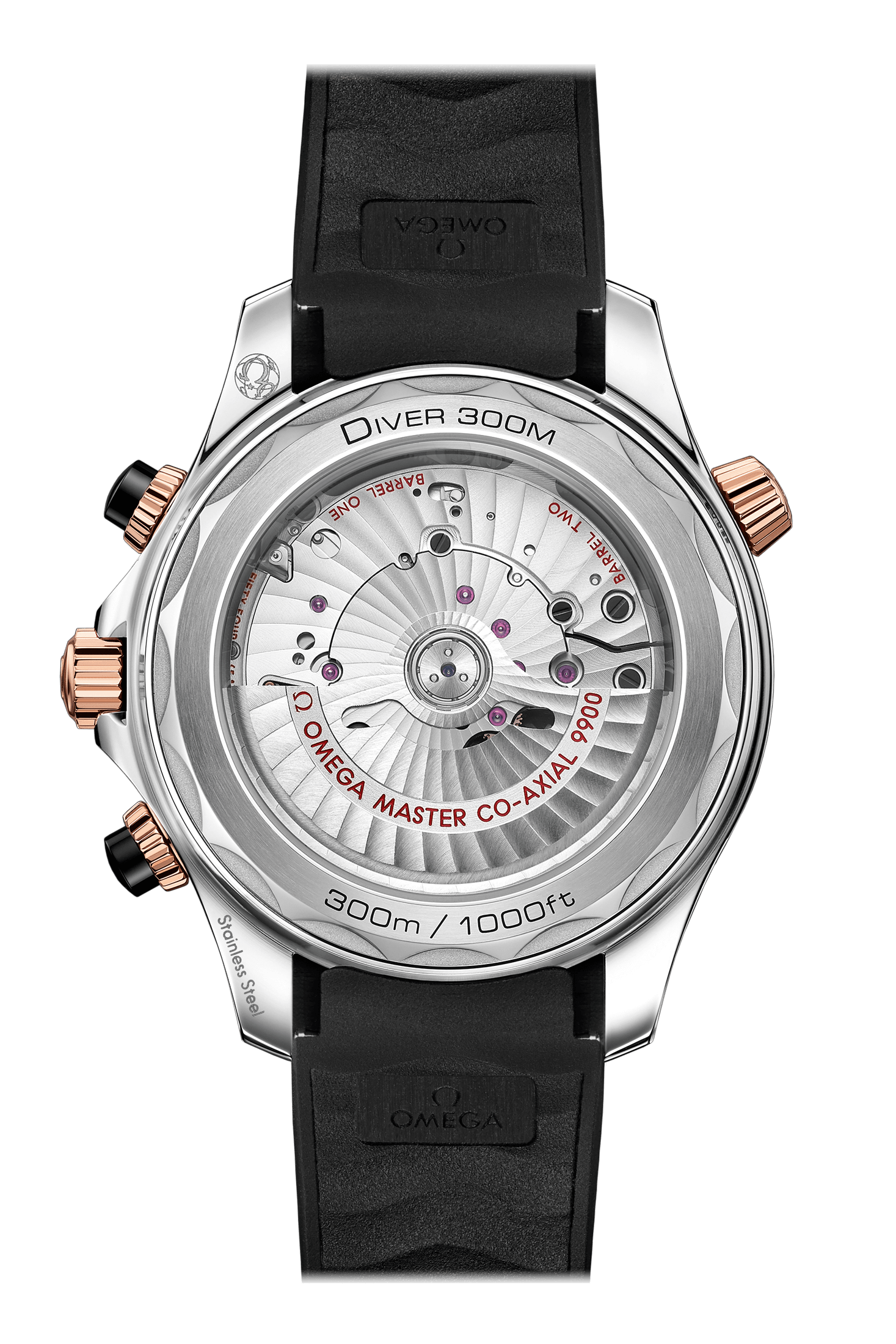 omega seamaster diver 300m co axial chronograph 44mm