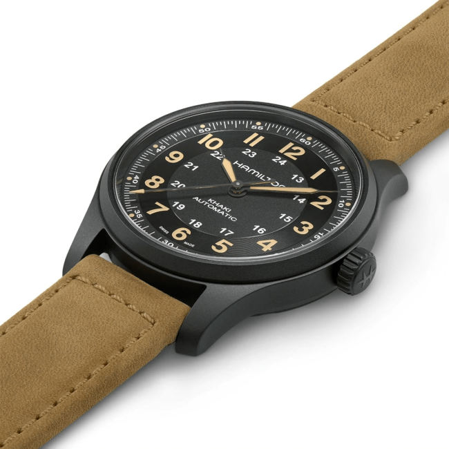 HAMILTON KHAKI FIELD TITANIUM AUTO