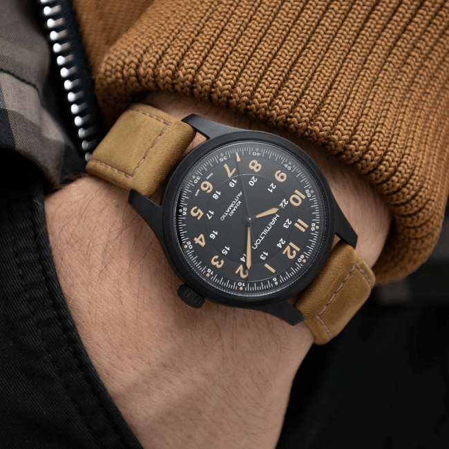 HAMILTON KHAKI FIELD TITANIUM AUTO