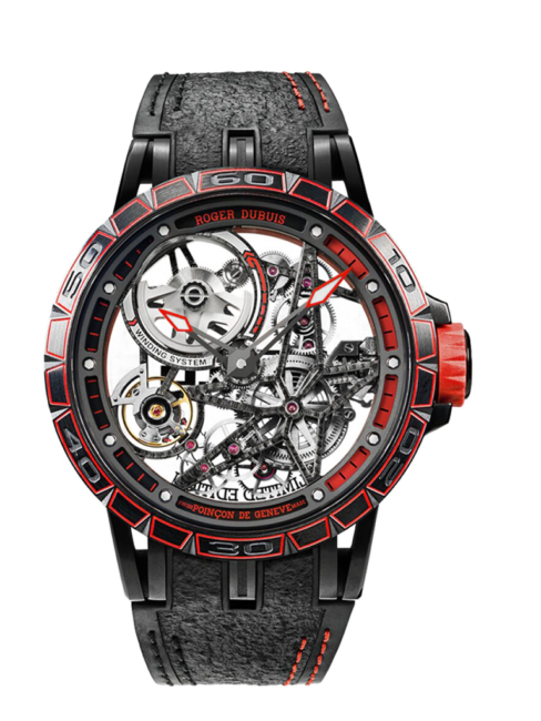 ROGER DUBUIS EXCALIBUR SPIDER AUTOMÁTICO ESQUELETIZADO PIRELLI