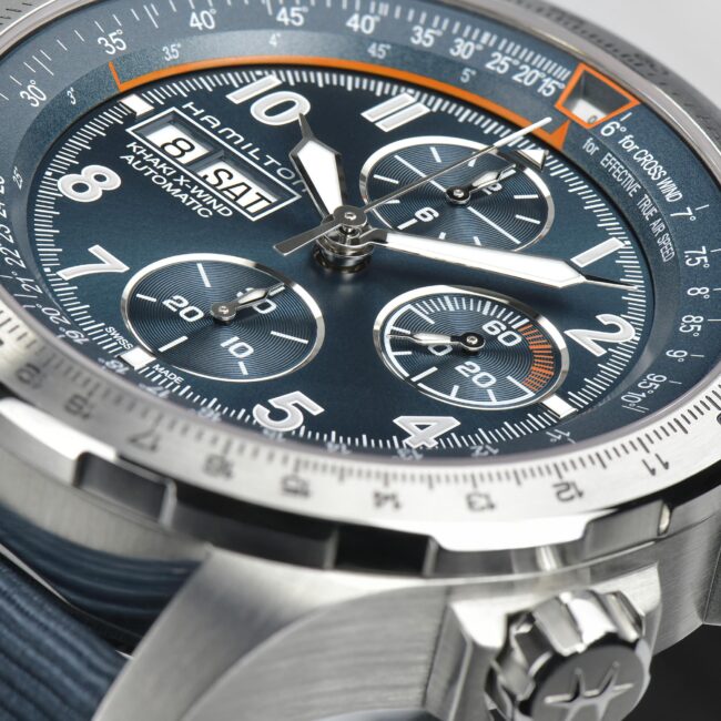 HAMILTON KHAKI AVIATION X-WIND AUTO CHRONO 45MM