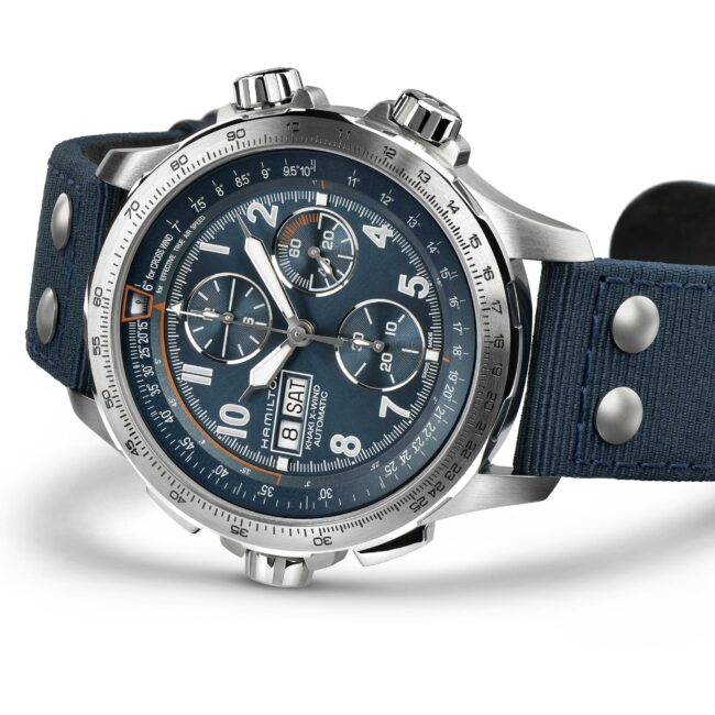 HAMILTON KHAKI AVIATION X-WIND AUTO CHRONO 45MM