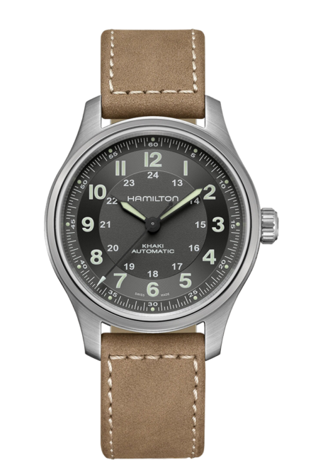 HAMILTON KHAKI FIELD TITANIUM AUTO