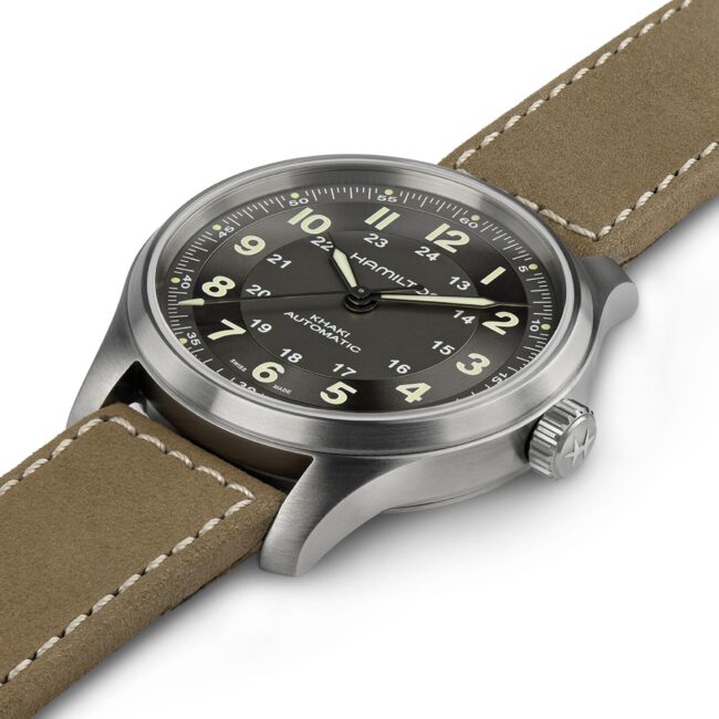 HAMILTON KHAKI FIELD TITANIUM AUTO