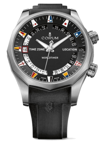 CORUM ADMIRAL LEGEND 47 WORLDTIMER