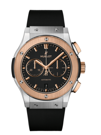 HUBLOT CLASSIC FUSION CHRONOGRAPH TITANIUM KING GOLD