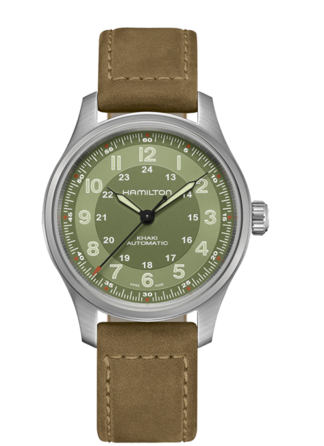 HAMILTON KHAKI FIELD TITANIUM AUTO