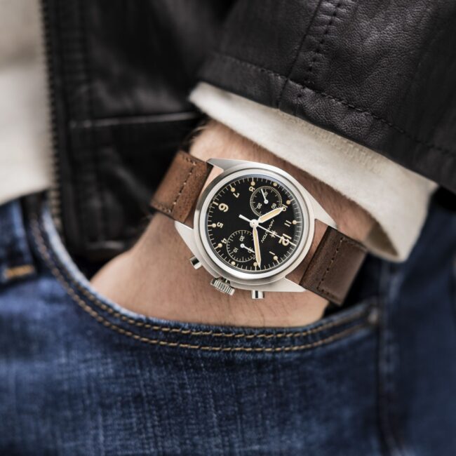 HAMILTON KHAKI AVIATION PIONEER MECHANICAL CHRONO