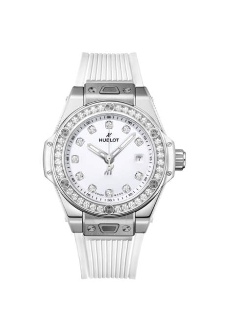 HUBLOT BIG BANG ONE CLICK STEEL WHITE DIAMONDS