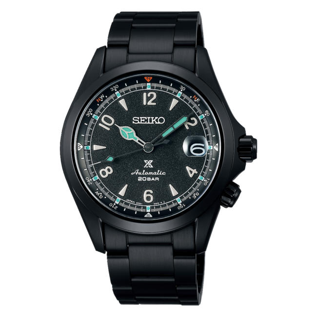 SEIKO PROSPEX BLACK S. NIGHT VISION ALPINIST