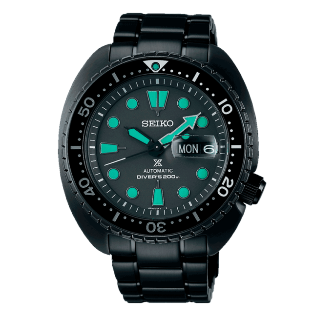 SEIKO PROSPEX BLACK SERIES DIVER TORTUGA