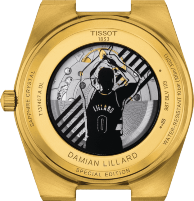 TISSOT PRX POWERMATIC 80 DAMIAN LILLARD SPECIAL EDITION