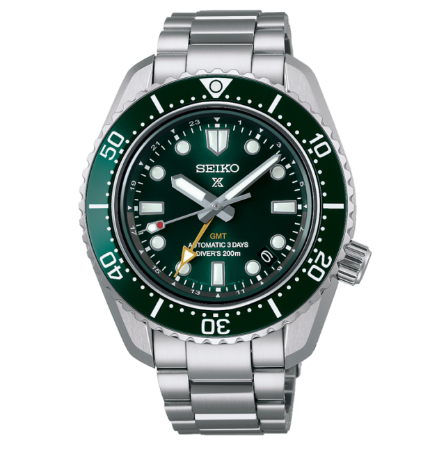 SEIKO PROSPEX REED 1968 MECÁNICO GMT 6R VERDE